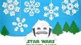DIY หิมะกระดาษสไตล์ Star Wars สุดเท่ห์