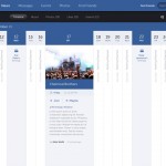 events page - list view