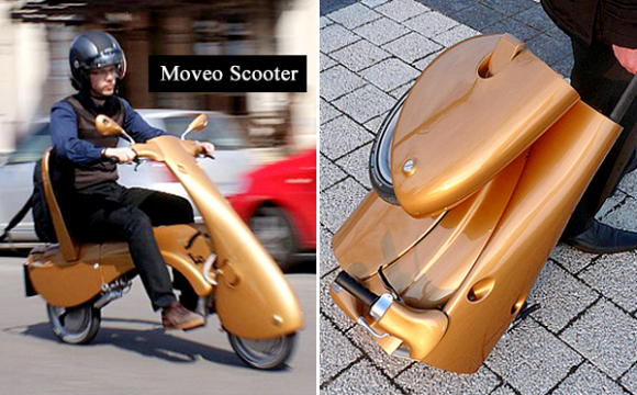 Moveo Scooter ขับเคลื่อนพลังไฟฟ้าแบบพกพา